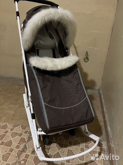 Коляска санки