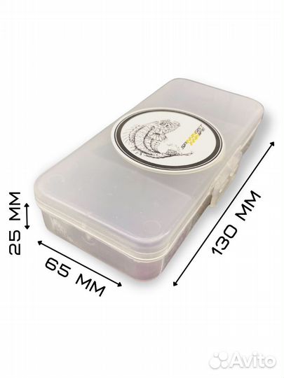 Набор приманок lucky john spark tail 2”5см