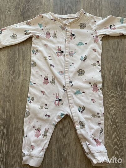 Песочники (ромперы) и слип H&M 68 размер