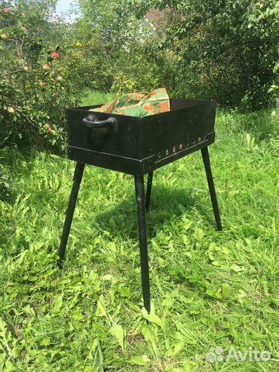 Мангал со съемными ножками