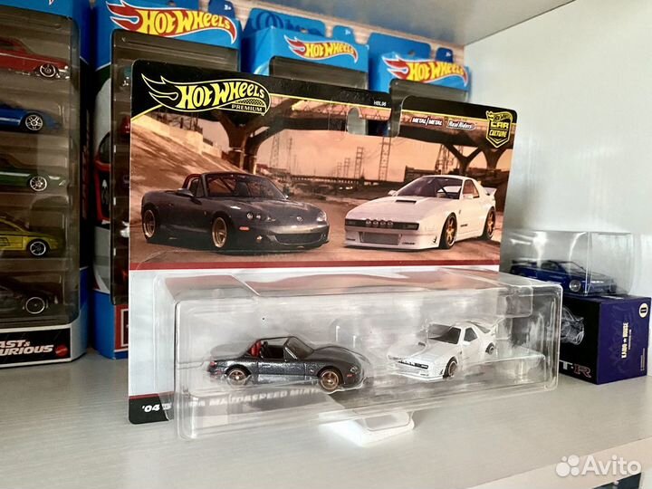 Hot wheels premium 2-pac Mazda