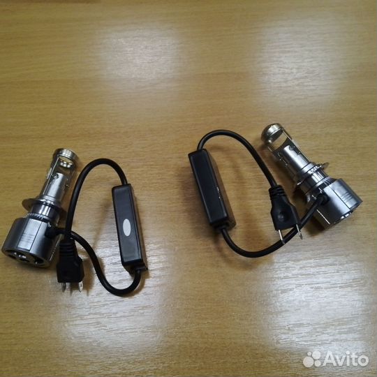 Автомобильные лампы мини линзы H7