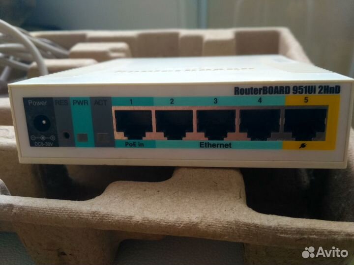 Роутер Mikrotik RB951Ui-2HnD