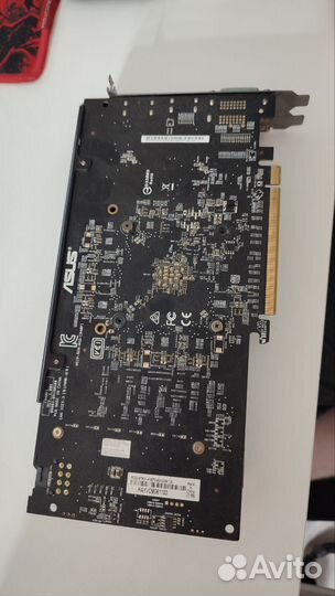 Видеокарта asus ROG Strix Radeon RX570 OC 4GB