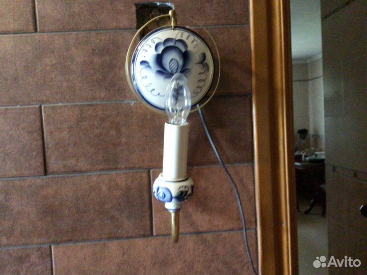 Светильник настенный Гжель