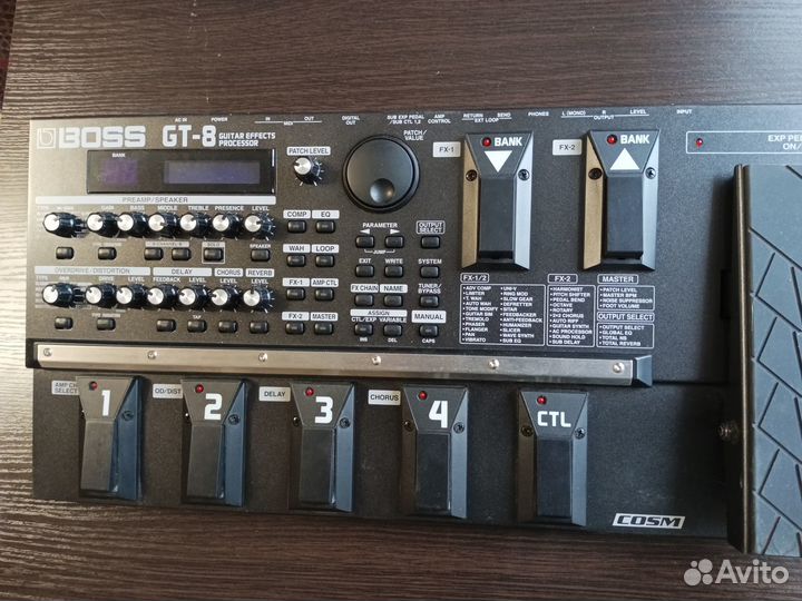 Гитарный процессор boss GT-8