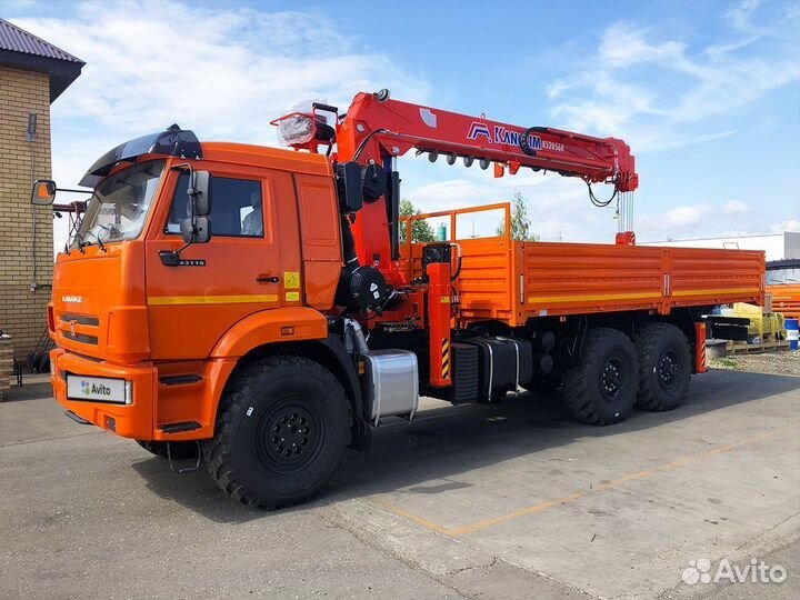 КАМАЗ 43118-3027-50 с КМУ, 2024