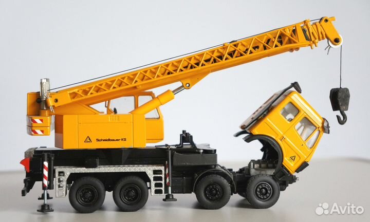 1/50 кран Mercedes Liebherr Schmidbauer раритет