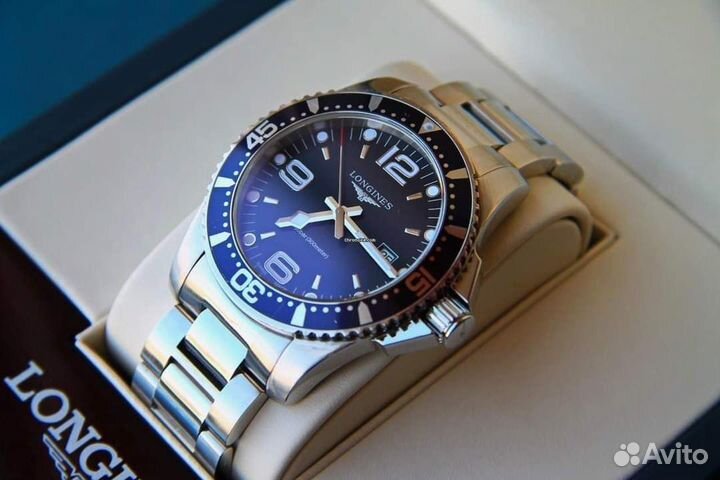 Часы мужские Longines Hydroconquest L3.840.4.96.6