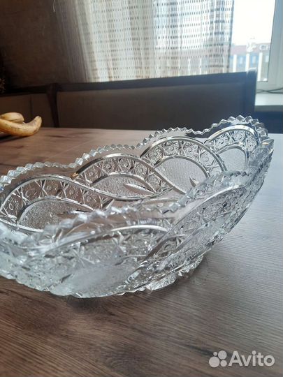 Хрустальная салатница