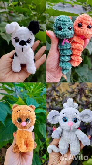 Брелок вязаный новый