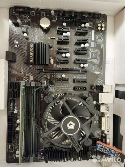 Материнка LGA1151 Gigabyte ga-b250-fintech