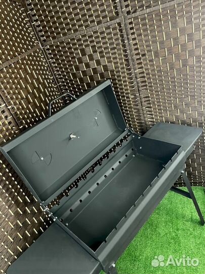 Мангал гриль коптильня