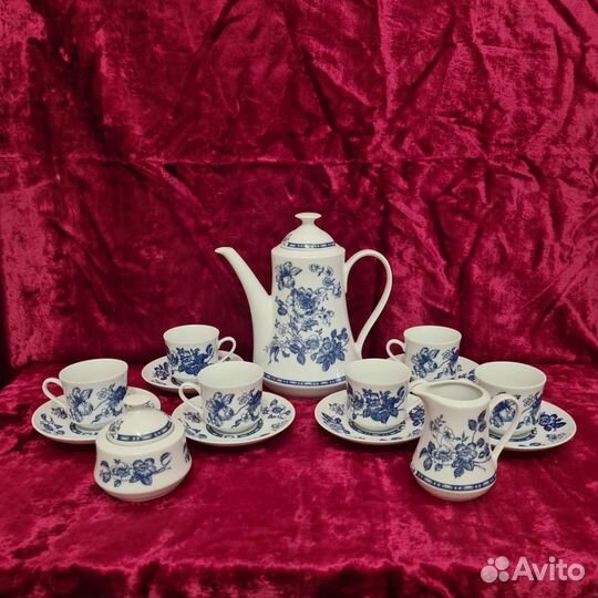 Кофейный сервиз Чехословакия 1960-1970 г