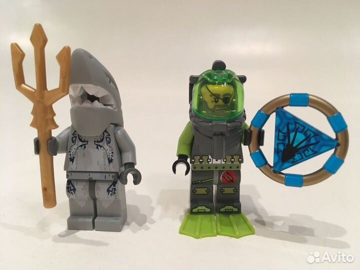 Lego 8057 atlantis поиски сокровищ