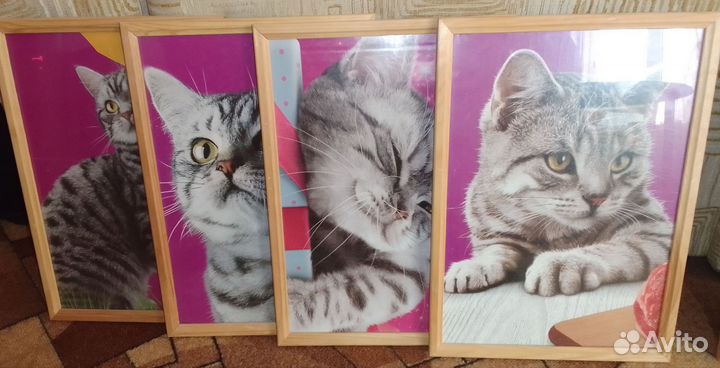 Фоторамки 21 на 30 см,деревянные