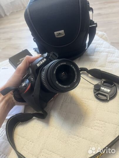 Зеркальный фотоаппарат Nikon d3200 kit 18-55mm