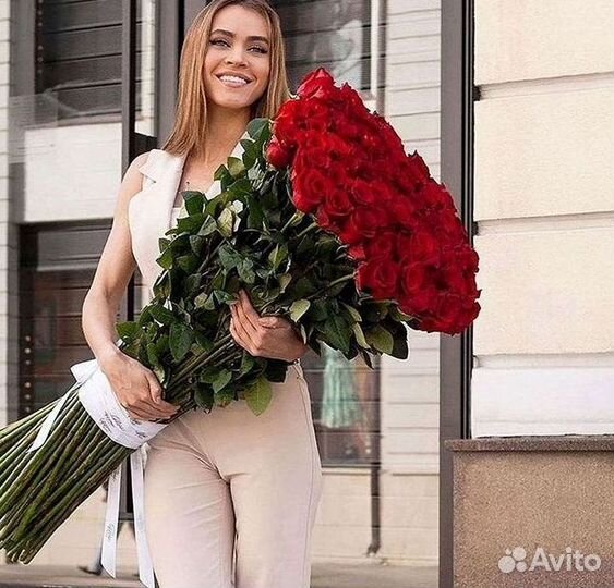 Букет роз 101 роза 51 роза