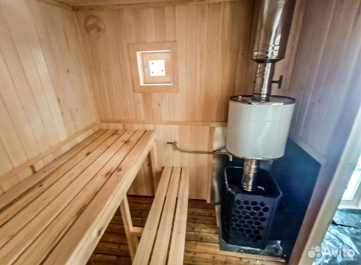 Баня под ключ каркасная