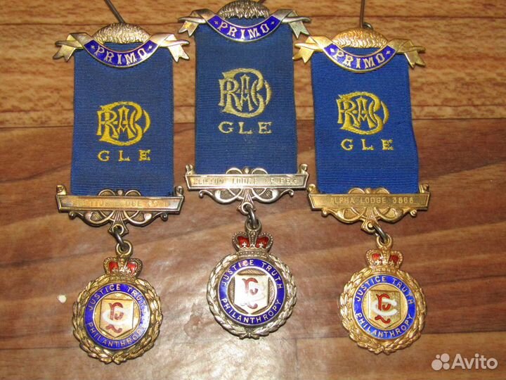 Медали.Награды.Масоны.Старинные.Брелок.Орден