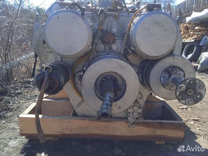 Мотор редуктор судовой