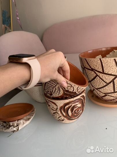 Горшок керамический