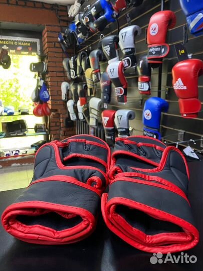 Перчатки крабы MMA BoyBo Wings Red