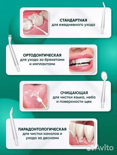 Новый ирригатор для зубов портативный