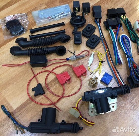 Детали для установки авто сигнализаций