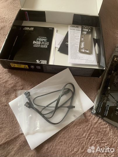 Материнская плата asus prime b450-plus