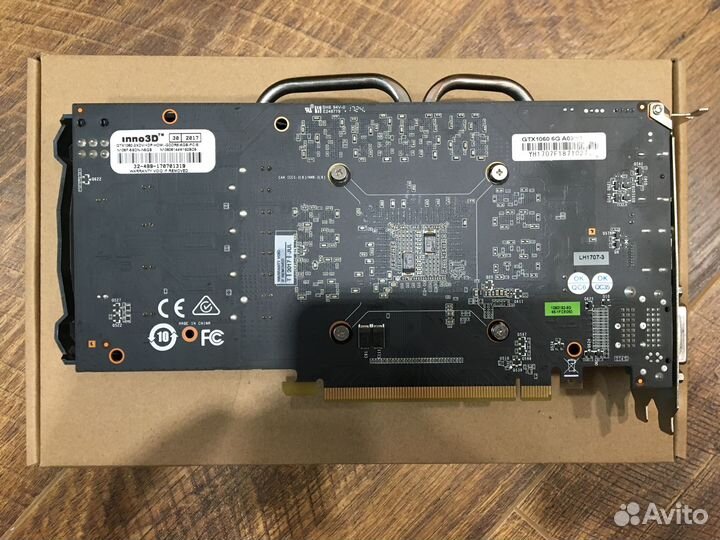 Inno3D GeForce GTX 1060 Twin X2 6Gb