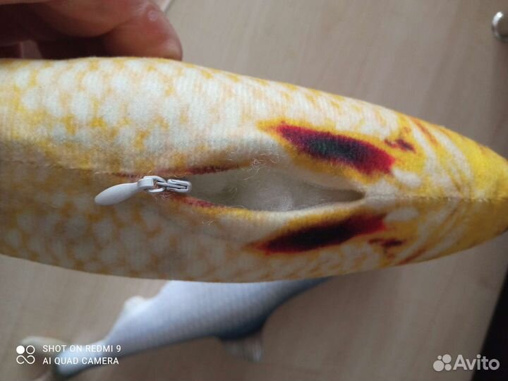 Рыба мягкая игрушка антистресс