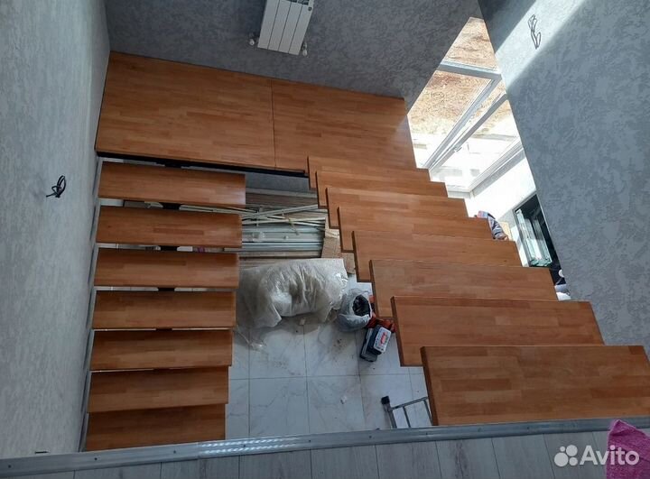 Лестницы на металлокаркасе