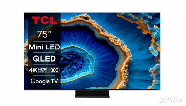 Телевизоры QD-Mini LED TCL C805 75