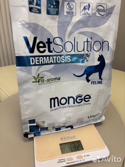 Monge Dermatosis Дерматозис для кошек