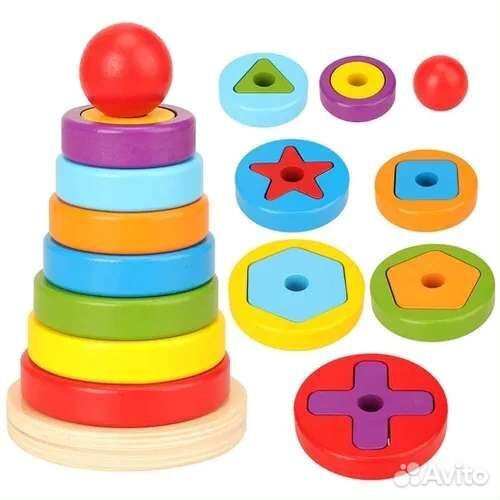 Развивающие игрушки деревянные и музыкальные новые
