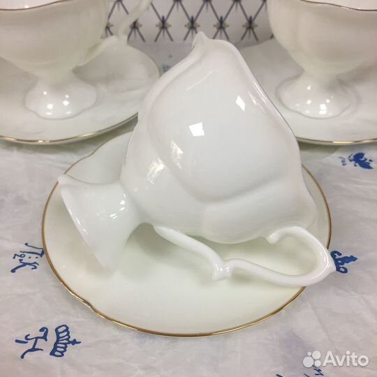 Чашка с блюдцем кофейная ф. Наташа ифз(лфз)