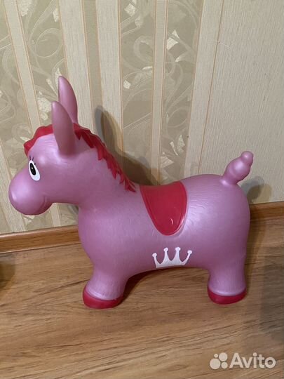 Резиновый ослик прыгун