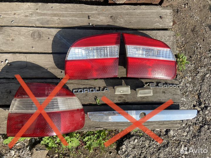 Фары на toyota corolla 110 и всякая мелочь