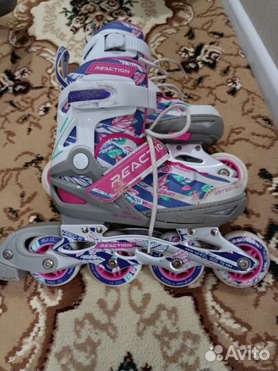 Детские раздвижные ролики 31-35