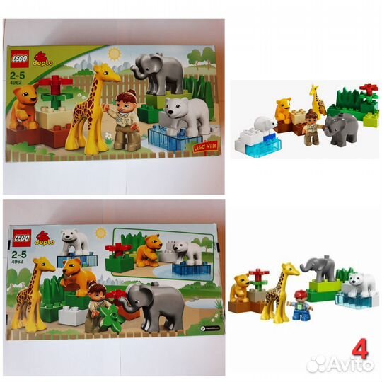 Конструкторы Lego Duplo Оригинал