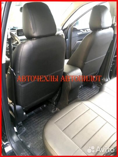 Чехлы Автопилот Mazda CX-5 2 из экокожи чёрные