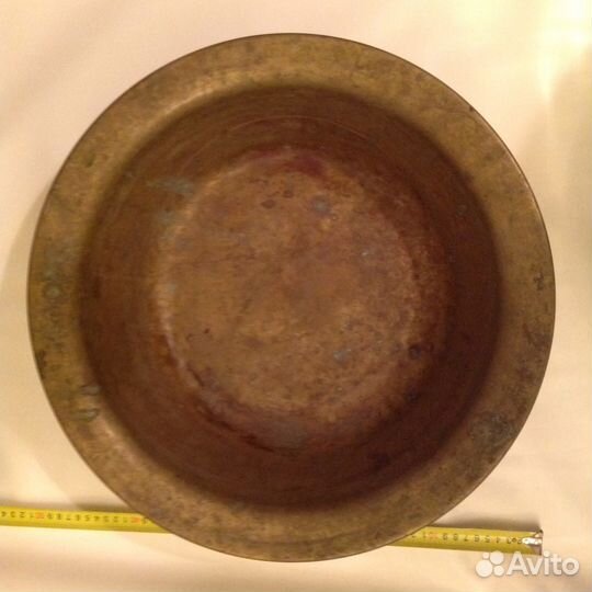 Медный таз большой для варки варенья