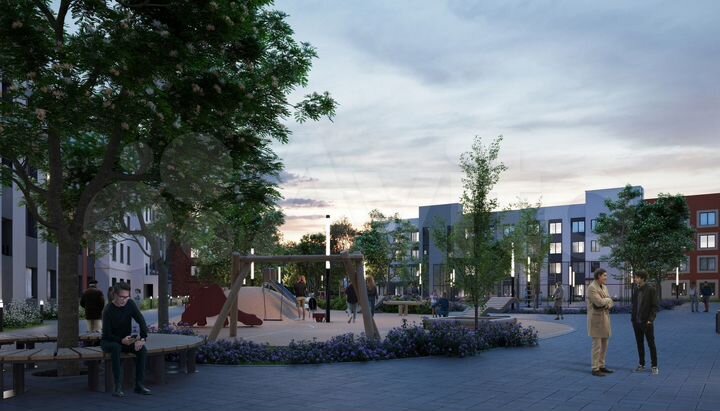 Квартира-студия, 24,7 м², 3/4 эт.