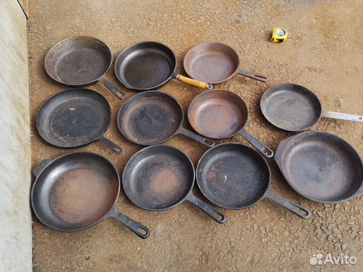 Чугунная сковорода СССР