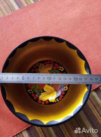 Посуда деревянная Хохлома