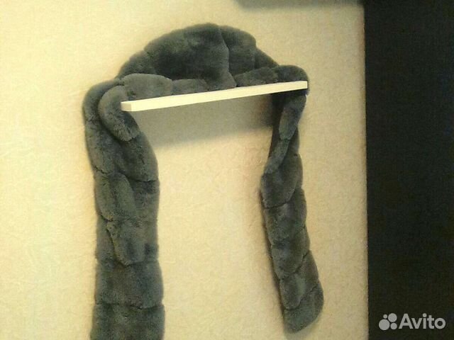 Шкурка фирменная на воротник 2м новая