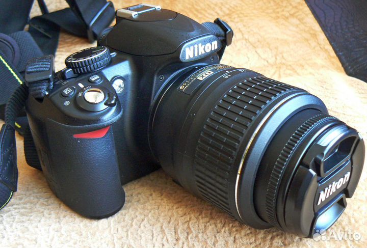 Nikon D3100 kit 18-55mm малый пробег