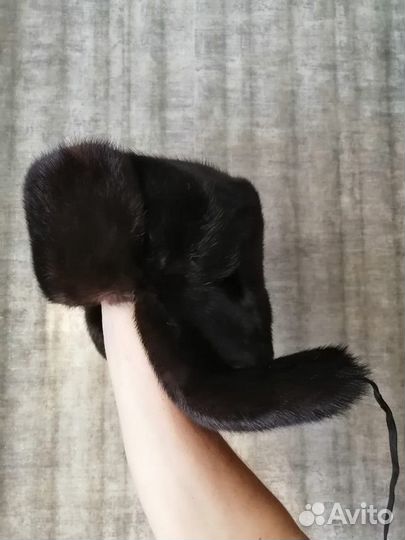 Ушанка норковая