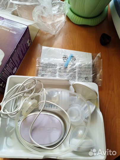 Молокоотсос avent электрический